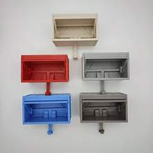 1 件 3D 车库钥匙扣，带开门功能 - 时尚壁挂式钥匙收纳盒，适合入口、走廊或办公室装饰，采用有趣实用的设计，适合汽车爱好者，采用高品质工艺制作