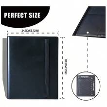 Heavy Duty Card Binder, 9 Pocket Trading Card Binder Holds 360 Cards, Sleek Side-Loading Card Album, Sturdy Card Collection Folder For TCG, MTG, Other Game Cards, Sport Cards