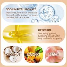 1pc Juicy Peach Body Butter - Whipped Deep Moisturizer For Silky Smooth Skin, Long-Lasting Fruit Scented Hydrating Cream For Radiant Glow - 彩色 - 查看 10