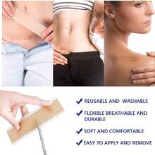 Invisible Silicone Scar Care Patch - Odorless, Portable And Freely Adjustable, Easy-To-Apply Body Scar And Blemish Covering, Skin Care Tool