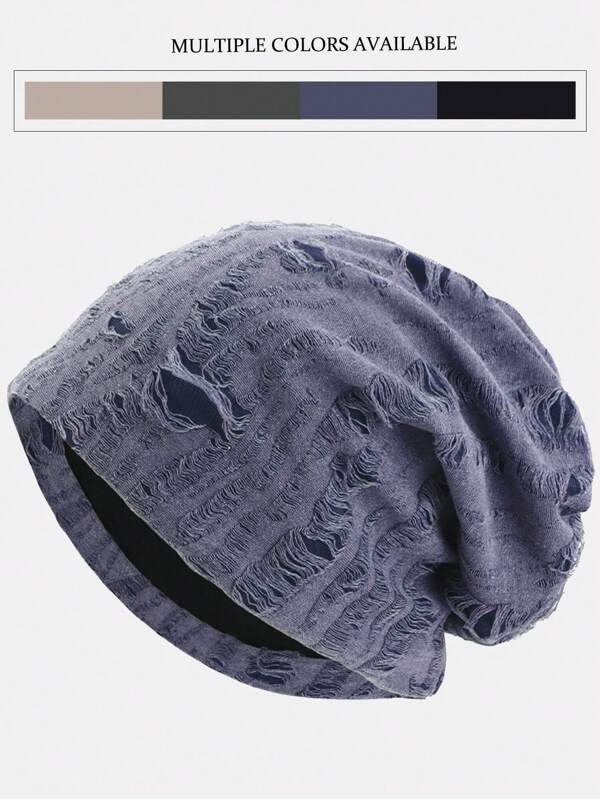 2 peças Gorro Beanie Folgado Plus Size, Gorro de Quimioterapia Gorro de Inverno Natal