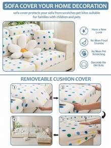 1 peça Dopamine Summer Cool Feeling Ice Silk Capa de sofá com tudo incluído Capa universal para almofada de verão, capa de almofada para sala de estar com 1/2/3/4 lugares