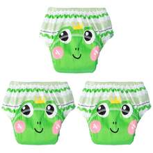 5pcs Children's Training Pants, Breathable Leak-Proof Baby Learning Pants, Washable Diapers, Infant Potty Training Pants, Newborn Training Pants, Reusable Baby Cloth Diapers, Suitable For Boys And Girls - Multicolor - View 69