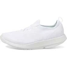 OOFOS OOmg Sport LS Sneakers Men's US 10.5 White Low Top Walking Shoes ZPO1081 - White - View 2