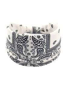 Women Bandana 4 Pcs Boho Headband Women Headband Hairband Turban Soft Flower Headbands For Women's Hair Everyday Yoga Sport Fitness Fashion Hair Accessories