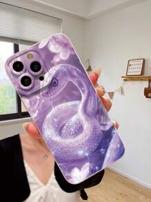 1 件简约优质蛇纹磨砂防摔穿孔镜头保护手机壳适用于 Apple//OPPO/VIVO/Redmi/ 系列