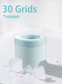 3/1 pieza para hacer cubitos de hielo de 60/40/30 cuadrículas, molde portátil de cubitos de hielo cilíndricos 3D, bandeja de hielo de silicona de fácil liberación, vaso exprimidor para hacer hielo, cubo de hielo de silicona con tapa incluida, molde de hielo cilíndrico de fácil liberación, mini cubo de hielo