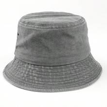 New Stylish Personalized Bucket Hat, Spring Summer Outdoor Sun Hat, Korean & European Style - Multicolor - View 6