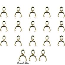 10pcs Stainless Steel Sunflower Seed Design Jewelry Accessory For Necklace Pendant DIY