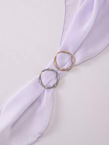 2pcs Versatile Adjustable Hijab Clip - Gold - View 5
