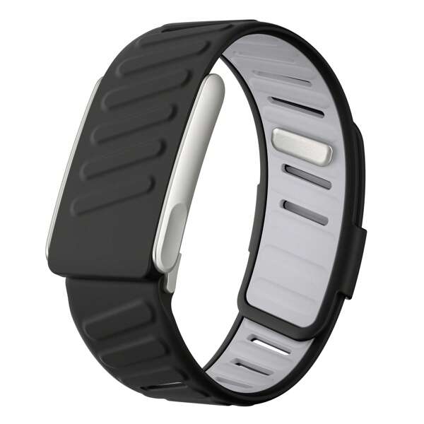 Bracelet de fitness Whoop 5.0, bracelet officiel en silicone bicolore compatible avec les modèles Whoop 5.0 ECG
