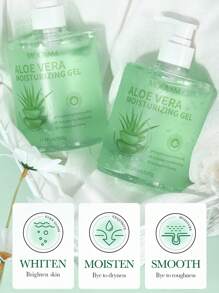 500g Crema reparadora para después del sol, con gel de Aloe vera, para cicatrices de acné, hidratación profunda, calma la piel, reduce los poros, ligera y no pegajosa, de rápida absorción para rostro y Body, potente hidratante