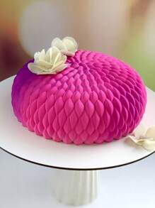 Silicone Mousse Cake Mold, Sunflower, Spiral, Pearl, St. Anne Flower Shaped Cake Mold, Baking Pastry Mold, French Dessert Cheesecake Round Non-Stick Cake Mold, Reusable And Washable Silicone Mold