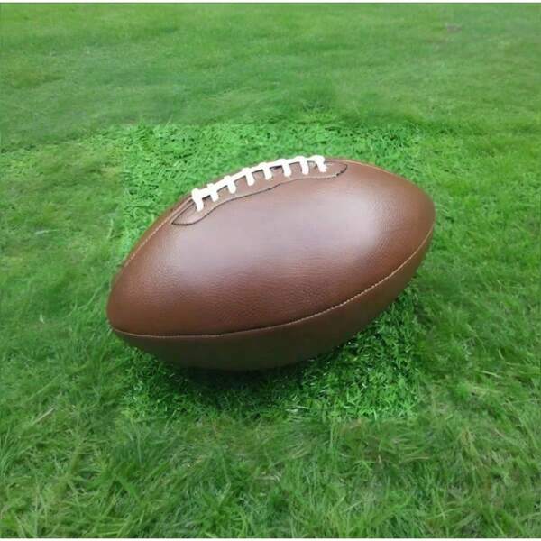 Hochwertiger American Football Ball | Geeignet für Training und Spiele in Innen- und Außenbereichen | Professionelles rutschfestes Design | Dauerhafte Materialien für langanhaltende Nutzung | Besserer Griff und präziser Flug | Die beste Wahl für Fußballenthusiasten und Profisportler