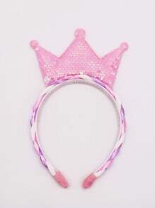 Children's Crown Headband, Brooches, Shoulder Strap, Birthday Party Decorations