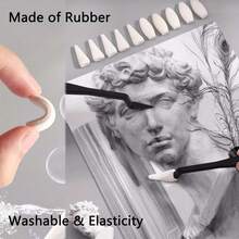 Zestaw 56 ołówków do szkicowania i rysowania, profesjonalne artykuły dla artystów z ołówkami, gumkami, temperówką i ołówkami grafitowymi, idealne do malowania, szkicowania i cieniowania