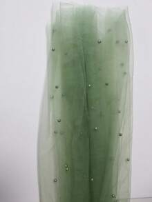 1Pc 1.5/2/3m/0.72*1M Tulle Tablecloth Wedding Birthday Prom Decor Creative Bedroom Living Room Pearl Backdrop Curtain Large Banquet Table Cover Photo Prop