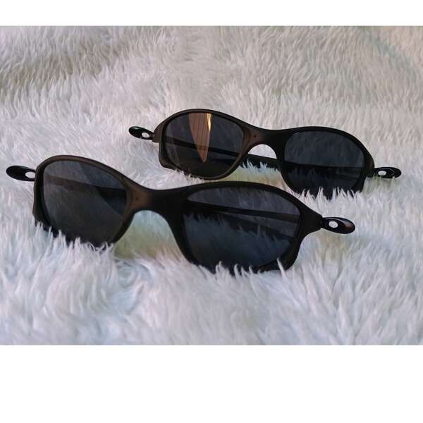 Óculos de Sol Masculino Juliet Double Preto Lindo modelo Lente escuro