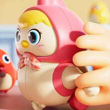 摇动链条磁性母鸡和小鸡学习爬行训练，小鸡护卫妈妈，抬头训练，橙色、粉色和红色鸡妈妈和3只磁性小鸡宝宝，玩具万圣节感恩节圣诞节，儿童节，生日礼物和各种节日礼物，婴儿玩具，1岁玩具，玩具，婴儿玩具，6个月婴儿玩具，爬行玩具，音乐剧，发光玩具，感官玩具