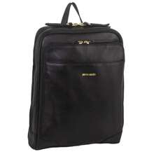 Stylish Rustic Women's Black Leather Backpack For Travel And Daily Use - Versatile Handbag With Comfortable Straps