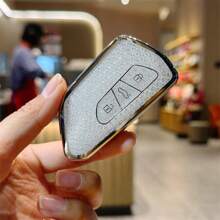1 Pc 3 Buttons TPU Car Smart Key Protective Cover, Fit For 2020-2021 New Golf 8