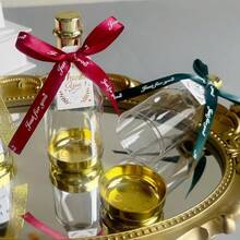 Set de 12 envases en forma de botella de champán, diseño ligero y portátil, contenedores de almacenamiento adecuados para frutas secas, snacks, chocolate - Multicolor - Ver 8