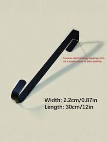 1pc Wreath Hook For Front Door, Metal 12'' 15'' Door Wreath Hook, Halloween Thanksgiving Christmas Decoration Wreath Hook For Hanging Fall Decoration Welcome Sign Holder, Best Gift, Room Decoration, Home Decor Autumn Decor - Multicolor - View 14