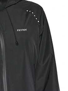 Jaqueta de Chuva com Capuz à Prova d'Água para Mulheres - Jaqueta Softshell à Prova de Vento para Caminhadas ao Ar Livre com Bolsos com Zíper, Casaco Respirável para Trekking, Jaqueta Leve para Camping, Viagem, Escalada, Caminhada, Mochilão, Corrida e Aventura