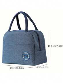 1 Stück isolierte Lunch-Tragetasche für den Schulanfang, thermische Lunchbox ohne Lebensmittelkontakt, geeignet für Schüler, Arbeiter, Camping, Dicke Aufbewahrungstasche