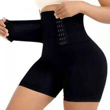 Shapewear Shorts With Built-In Belt Lifts Butt Slims Waist Shapewear Lifts Butt Slims Waist Premium Casual-Comfortable - 裸色 - 查看 1