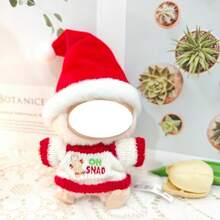 (仅衣服) Labobo 圣诞连体衣 可穿 17cm 第一代/第二代 Labobo 娃娃衣服 - 彩色 - 查看 6