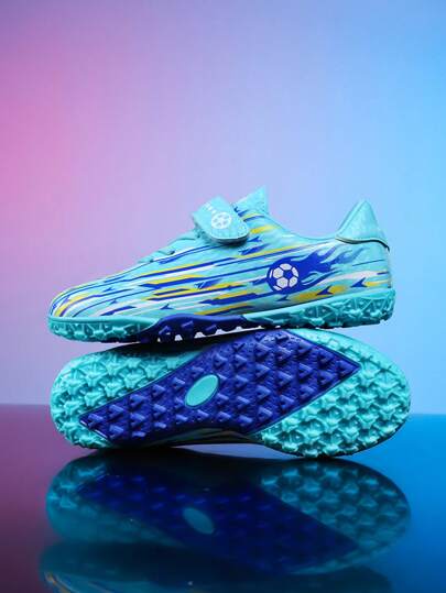 Kids' Football/Soccer Shoes, Boys Girls Students Outdoor Turf & Artificial Grass Cleats, Training Sports Sneakers