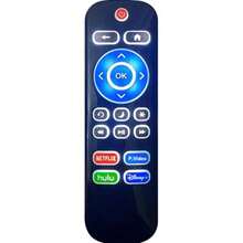 Replacement Backlit Remote Control For  Hisense Sharp  Onn Element Insignia Westinghouse Roku TV T For Roku Stick Or Box 65hj - 黑色或灰色 - 查看 1