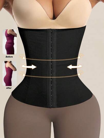1 Pc Waist Trainer Body Shaper Tummy Slimming Body Shapers Women Corset For Women Shapewear Woman Shapewear Women Tummy Control Comfortable Girdle