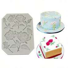 DIY Rose Silicone Mold For Resin Candle Soap Craft Decor