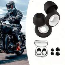 Earplugs, Soft Reusable Silicone Earplugs For Motorcyclists/Light Sleepers, Suitable For Sleeping At Night, Available In S/M/L Sizes, Beach Essentials, Beach Accessories, Pool Float - Multicolor - View 7