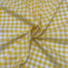 Gorgurinho Fabric 1.50m Wide For Cushions And Towels - Yellow Chess - View 2
