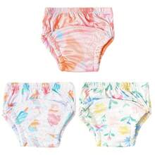 5pcs Reusable Baby Training Pants, Waterproof Washable Infant Cloth Diaper Covers, Breathable Potty Training Underwear - Multicolor - View 65