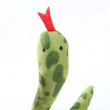 Katzenspielzeug Schlangenform interaktives Katzenspielzeug, biss-beständiges Katzenminze Katzenspielzeug, simuliertes Katzenspielzeug, lustiges Selbst-Hey Spielzeug für Welpen, Katzen, Haustier-Zubehör