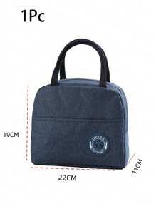 1 Stück isolierte Lunch-Tragetasche für den Schulanfang, thermische Lunchbox ohne Lebensmittelkontakt, geeignet für Schüler, Arbeiter, Camping, Dicke Aufbewahrungstasche