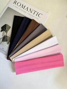 20 pezzi Bandane da donna, fasce per capelli sportive alla moda, fasce per capelli da donna antiscivolo, fasce per capelli, multicolore, sportive, elastiche e traspiranti; accessori per capelli per yoga, valore estetico elevato, fasce per capelli morbide e elastiche per allenamento, yoga, corsa