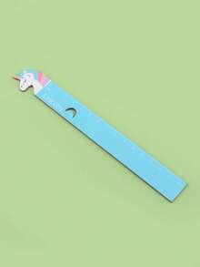 1 件紫色卡通心形动物尺