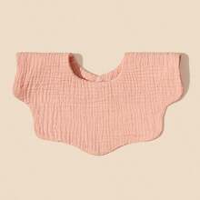 Set de 6 baberos para bebé con linda serie rosa, pañuelos de algodón puro suaves para la baba