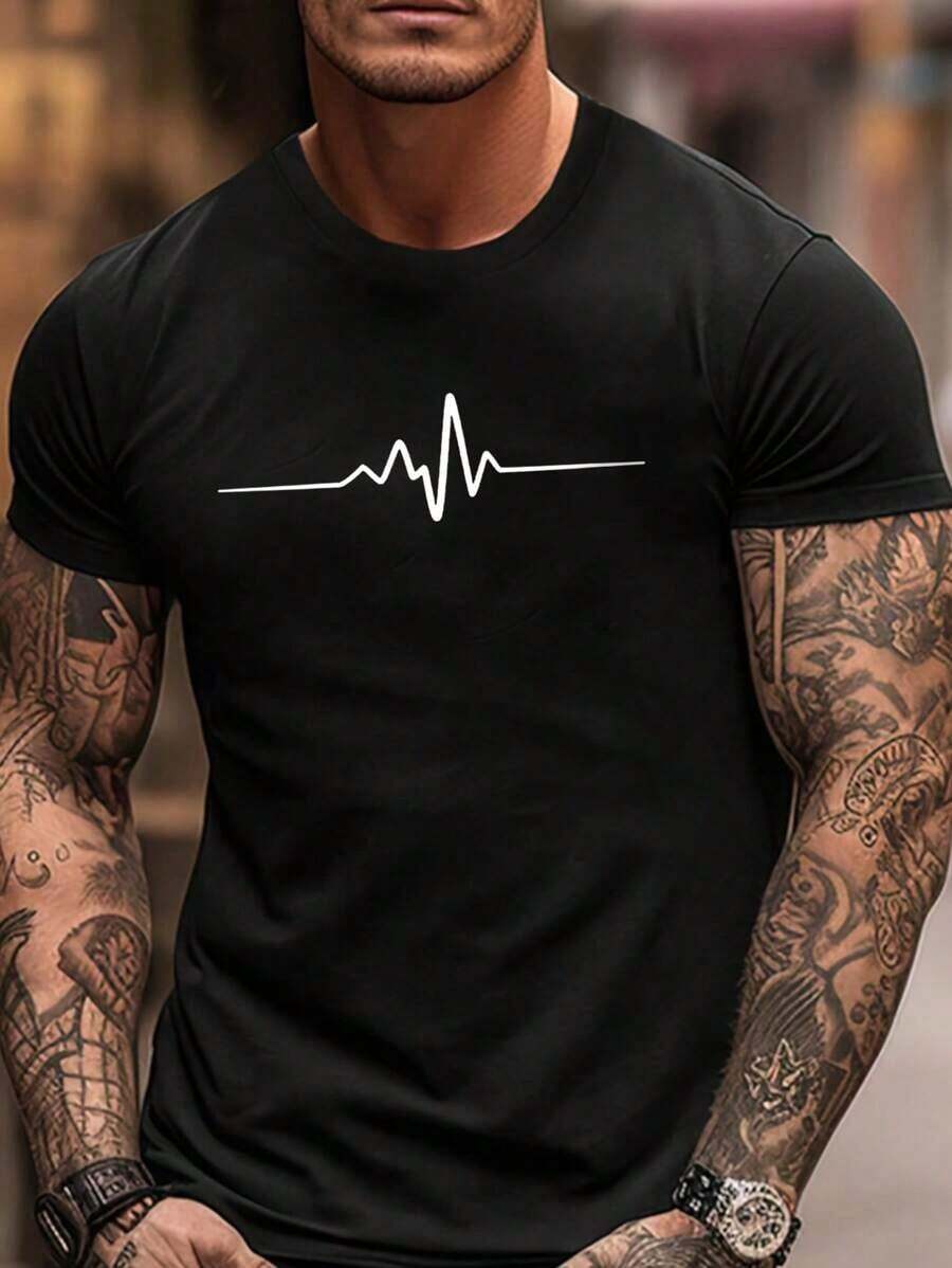 Herren T-Shirts - Schwarz 2 - Übersicht 1