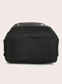 Borsa a tracolla semplice in colore unito decorata con stelle, borsa a tracolla multifunzionale casual in nylon leggero per uso quotidiano, zainetto portatile per esterno, borsa per ritorno a scuola, borsa per vacanze primaverili, borsa a tracolla, forniture scolastiche, portafoglio, zaino da uomo, zaino da studente, borsa uomo essenziali per una nuova vita