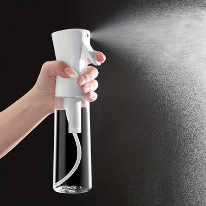 1PC 200ml/300ml/500ml Continuous Spray Bottle, Multi-Purpose Plastic Oil Atomizer, High-Pressure, Ultra-Fine Fog, Transparent, Formaldehyde Free, PVC Free, Used For Hair Styling, Cleaning, Plants, Facial Humidity, Slick Back Brush, Hair Dryer, Hair, Barber, Hair Tools, Hair Products, Edge Brush, Styling Brush, Travel, Hair Dryer, Hair Stuff, Hair Spray, Curly Hair Products, Hair Cutting Scissors, Christmas, Barbershop, Hairdressing, Hair Dryer, Curly Hair Brush, Hairdressing Equipment,Travel Essentials,Travel Essential,Hairstyle,Hairdressing,Hair,Travel,Hair Products,Hair Tools,Hair Stuff,Barber,Barber Accessories,Barbershop,Hairdressing Equipment