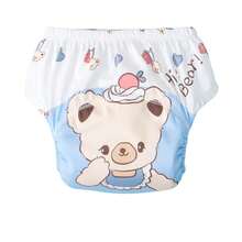 5pcs Children's Training Pants, Breathable Leak-Proof Baby Learning Pants, Washable Diapers, Infant Potty Training Pants, Newborn Training Pants, Reusable Baby Cloth Diapers, Suitable For Boys And Girls - Multicolor - View 84