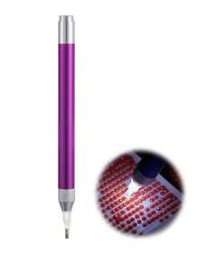[Diamond Art] DIY 5D Diamant Pinsel Set - 7 Farben verfügbar, leuchtende Diamant Stifte, geeignet für Diamant Kunst, Diamant Stickerei und Mosaik Handwerkskunst, Handwerkszeug, Diamant Malzubehör (Batterie nicht enthalten)