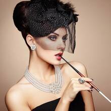 Glenmal Pearl Rhinestone Jewelry Set For Women Pearl Necklace Bracelet Earrings For Wedding Birthday Bridal Shower Tea Party - Vivid Style - View 6