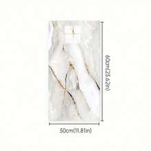 10/20/50片仿瓷砖图案大理石效果自粘墙砖乙烯基泡沫墙贴防水防潮易清洁切割可撕可粘贴适用于浴室、客厅、厨房、卧室装饰墙面装饰墙纸 - 彩色 - 查看 19